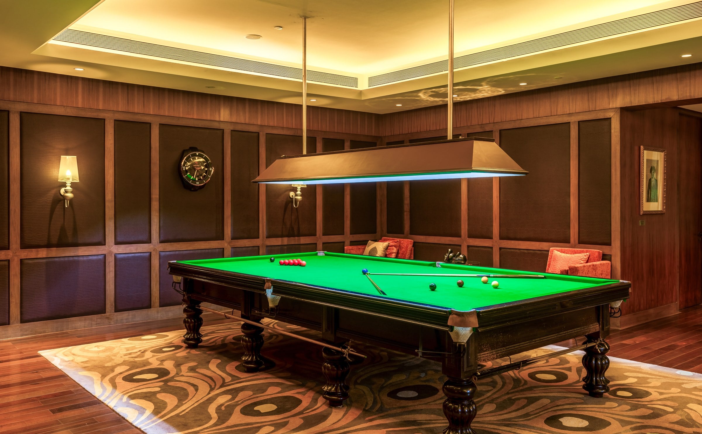 Billiards room