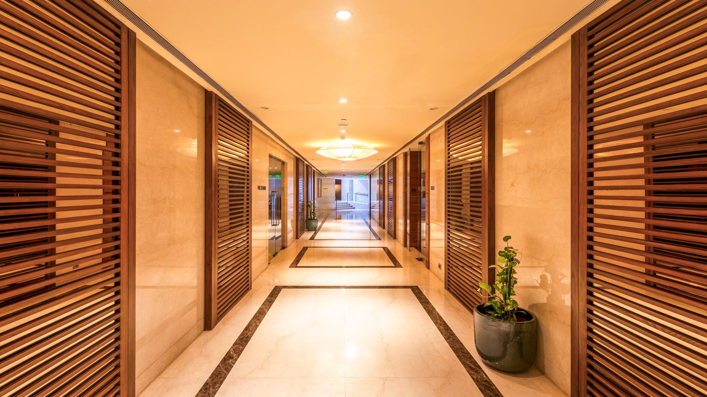 Club lobby lounge