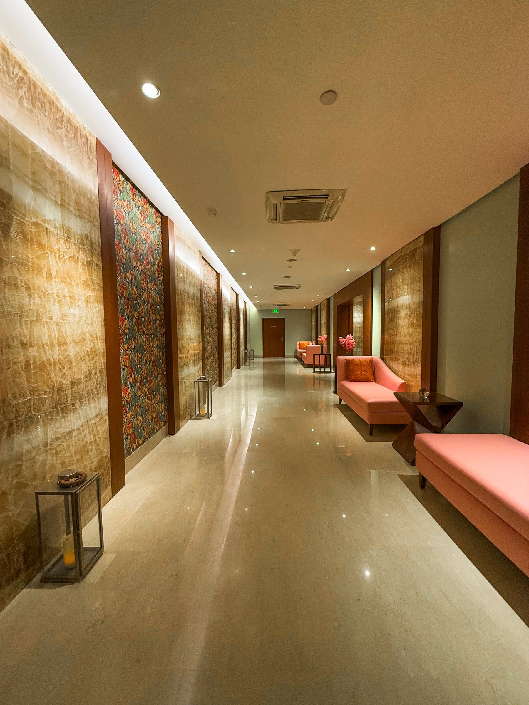 Spa corridor at The Imperial Club