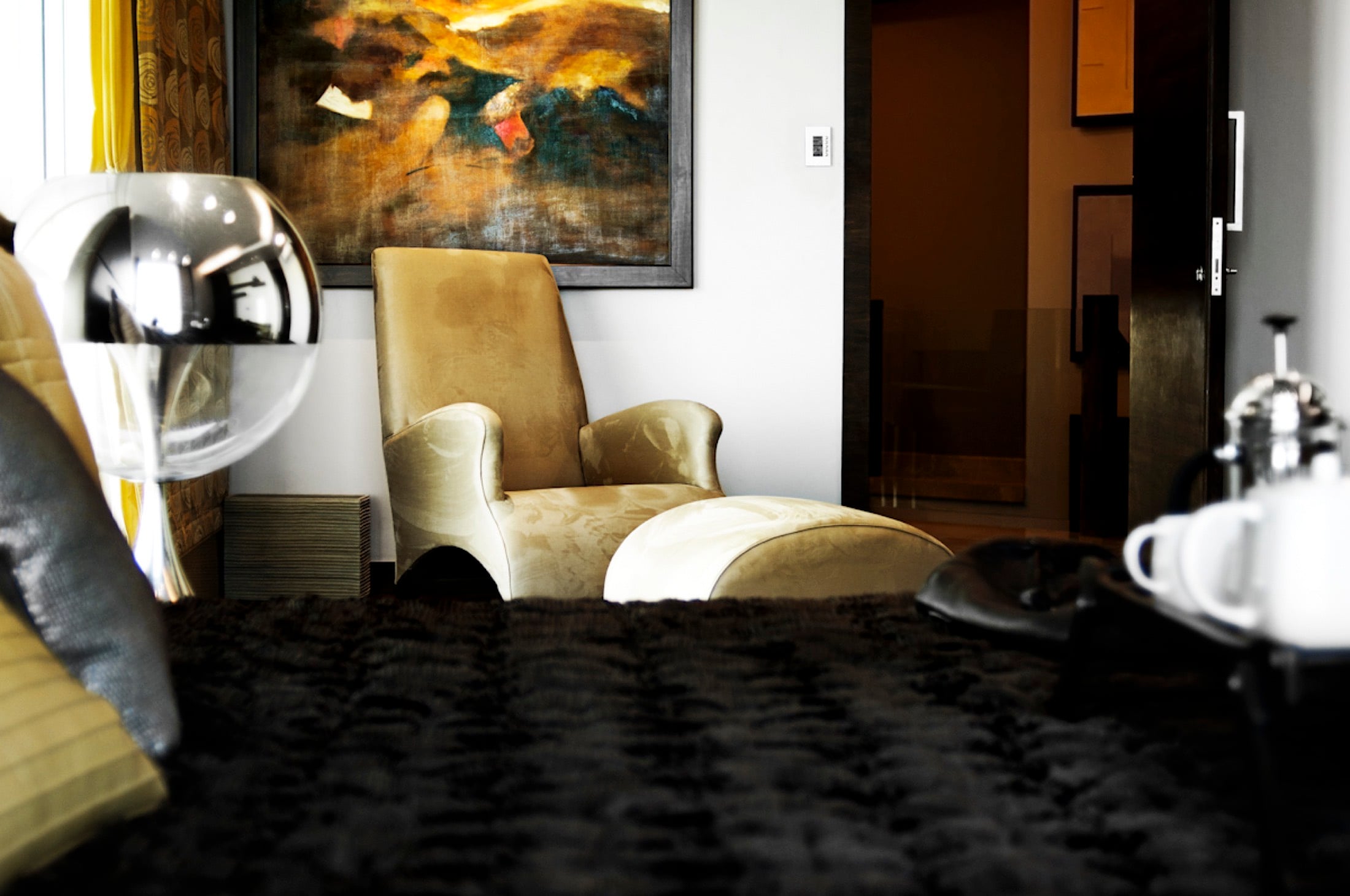 Suite seating at The Imperial Towers