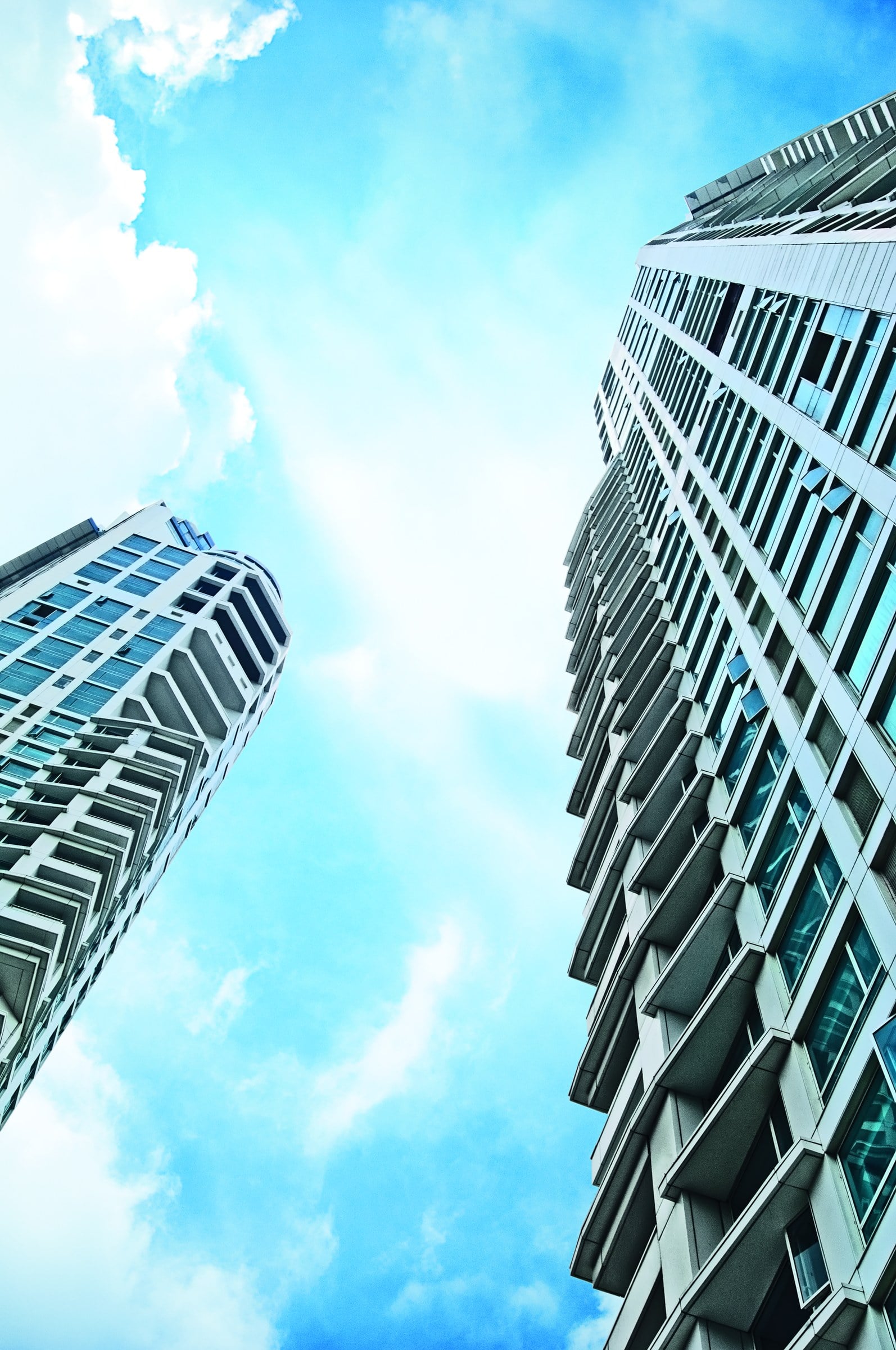 Facade detail of The Imperial Towers